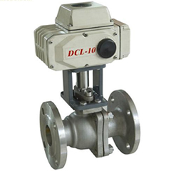 Q971電動(dòng)對夾式球閥